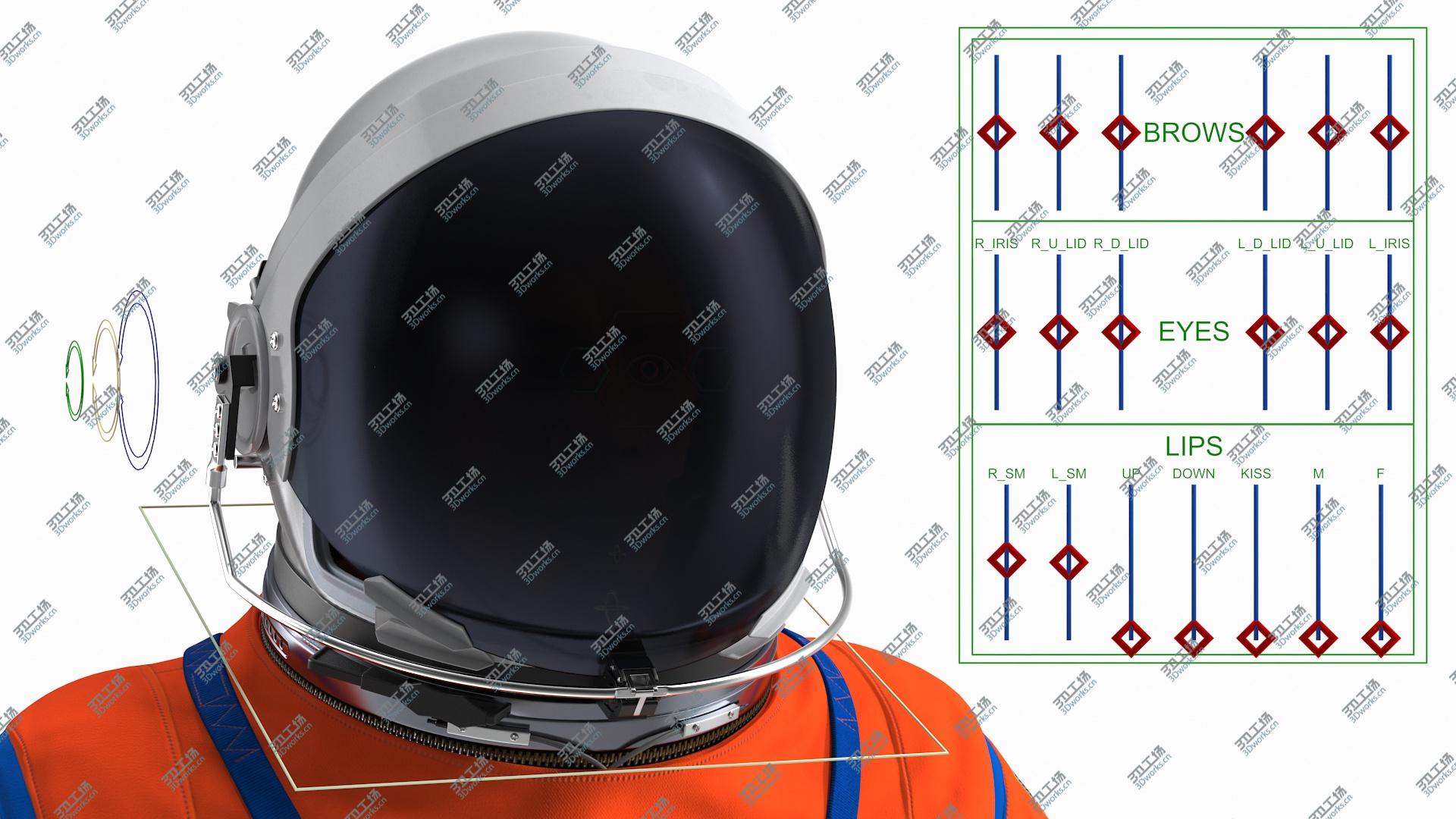 images/goods_img/20210313/Astronaut in Advanced Crew Escape Suit Rigged 3D model/5.jpg